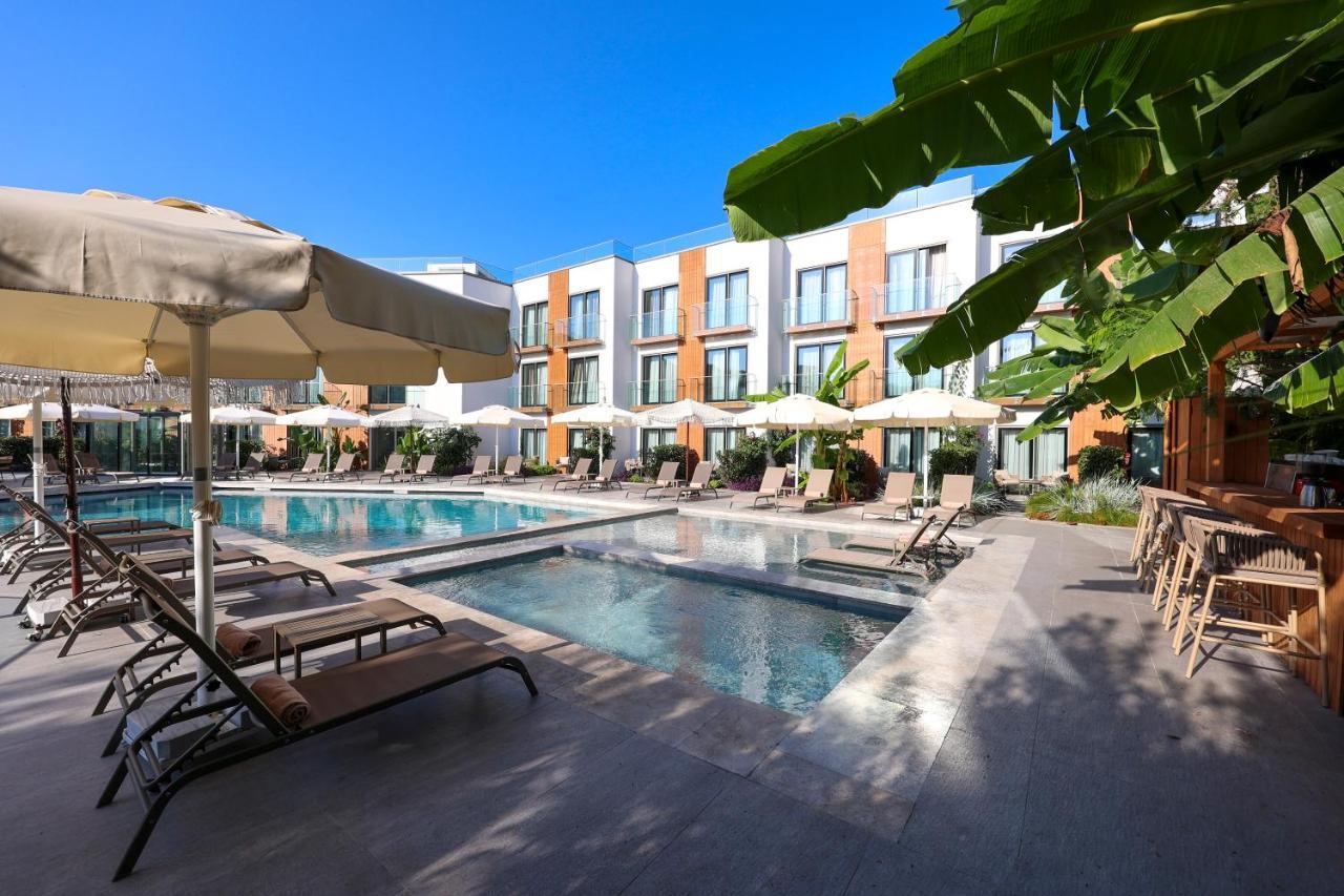 Bodrum Astrid Hotel ギュムシュルク エクステリア 写真